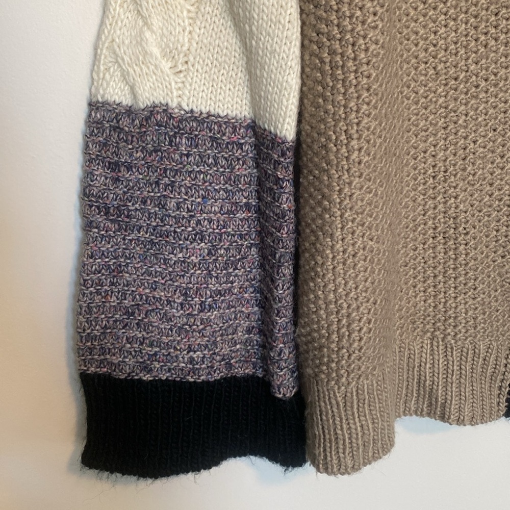 LOFT Block Color Sweater - Picture 3 of 5